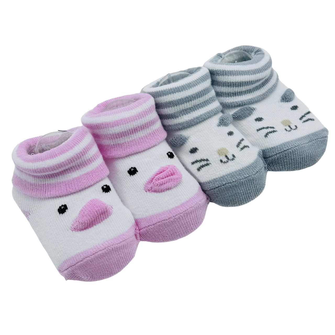 BABY SOCKS BOOTIES PACK 2