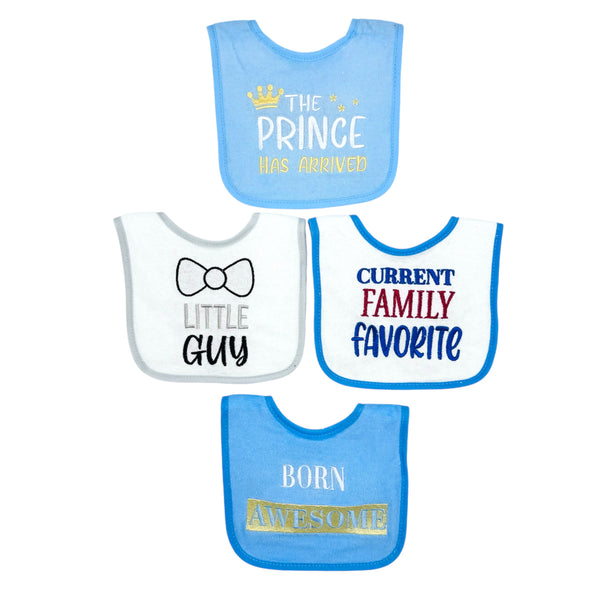 BABY BIBS PACK 4