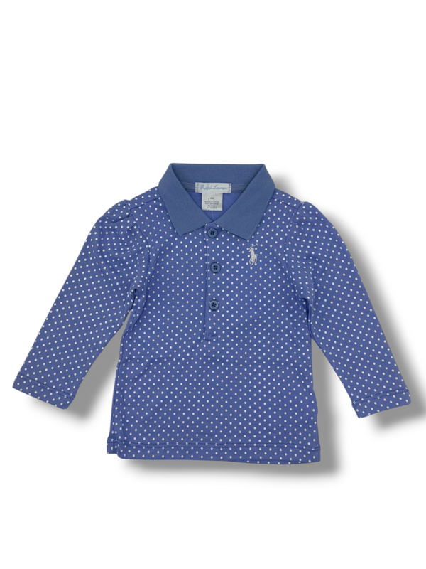 BABY DOTTED FULL SLEEVES SHIRT