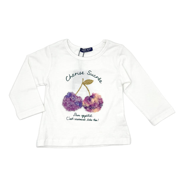 GIRL CHERRY FULL SLEEVES SHIRT