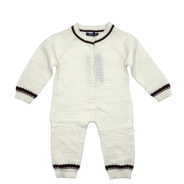 BABY COZY WINTER KNITTED ROMPER