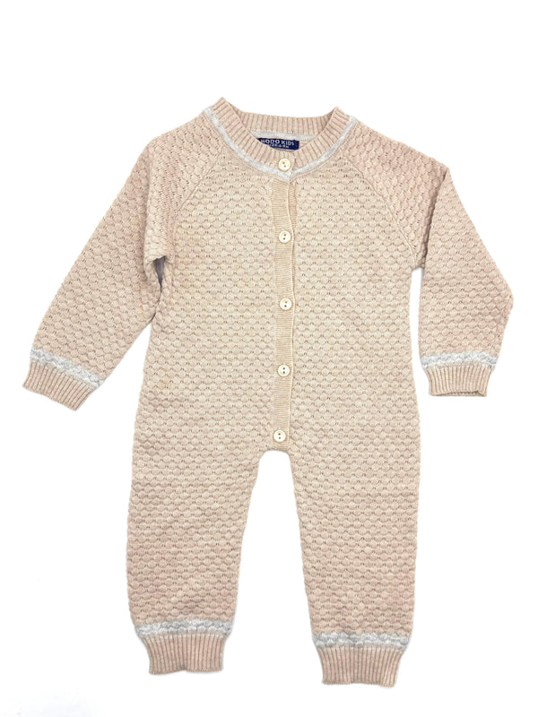 BABY COZY WINTER KNITTED ROMPER