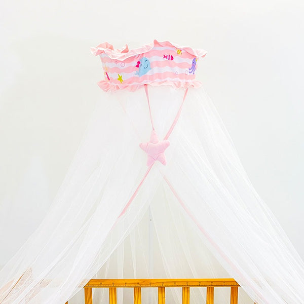 BABY SEA THEMED MOSQUITO COT NET