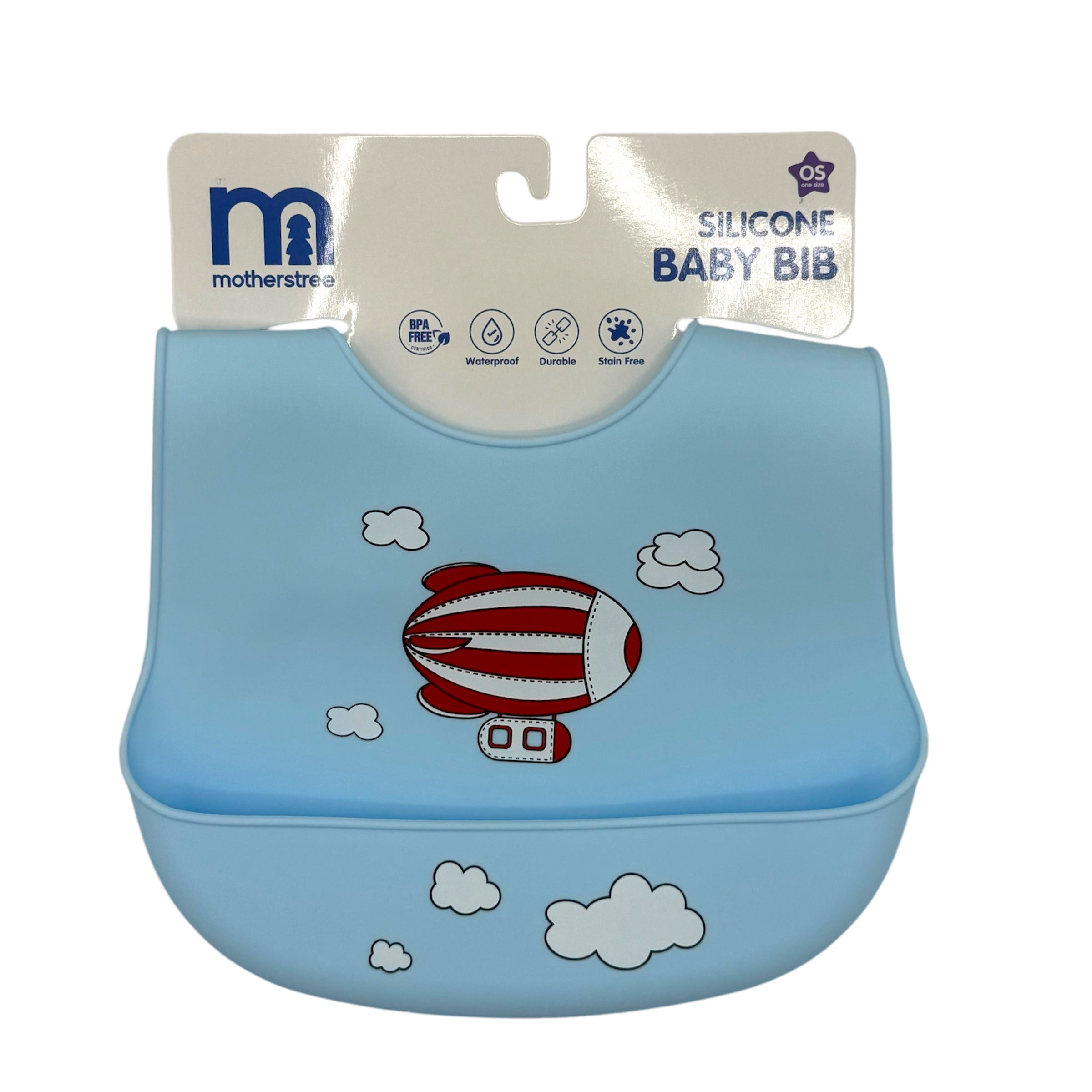 BABY SOFT SILICONE BIB