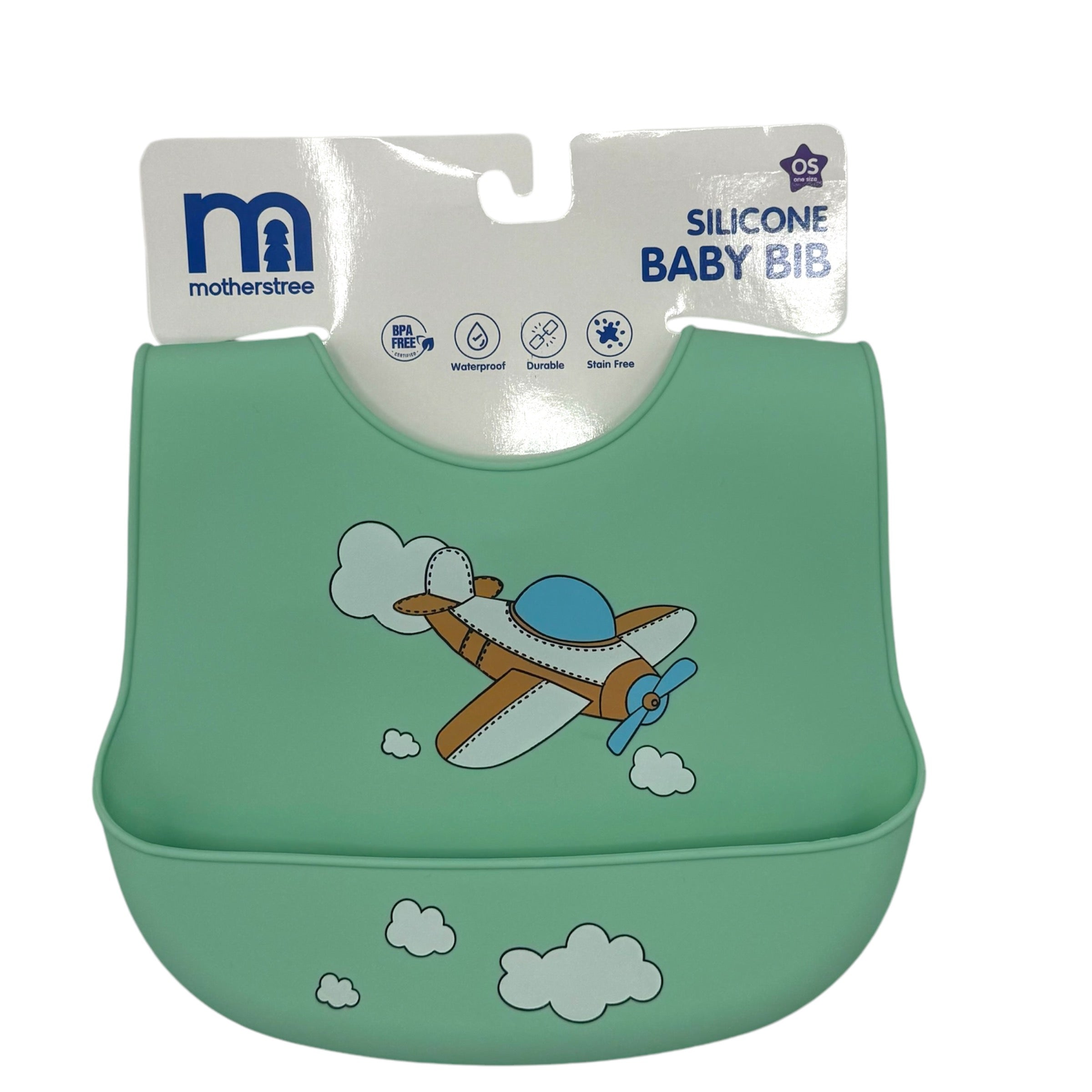 BABY SOFT SILICONE BIB