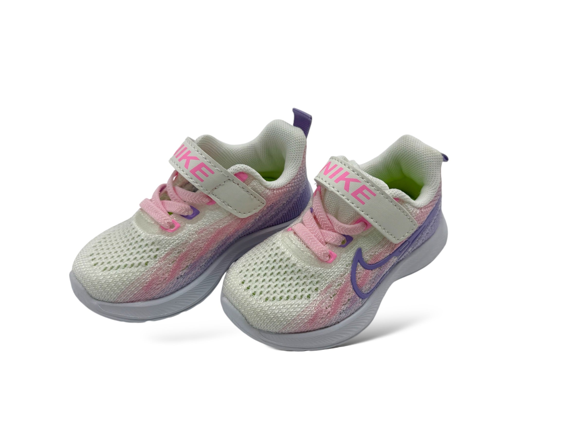 GIRLS COMFY TRI-COLOURED RUNNERS