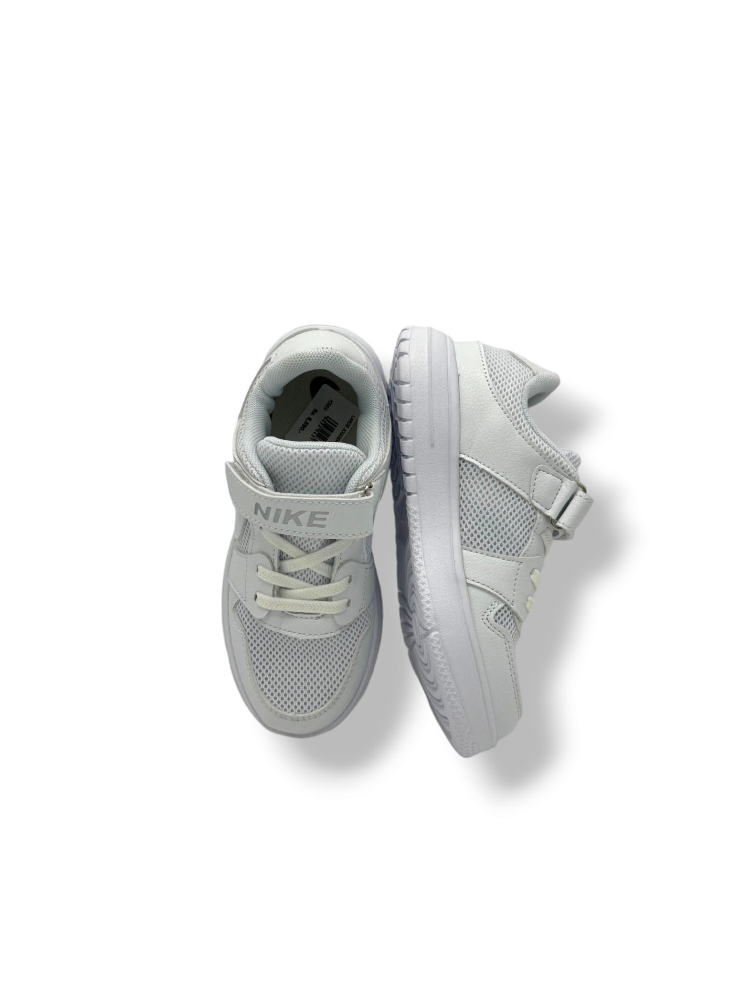 KIDS SNUG WHITE SNEAKERS