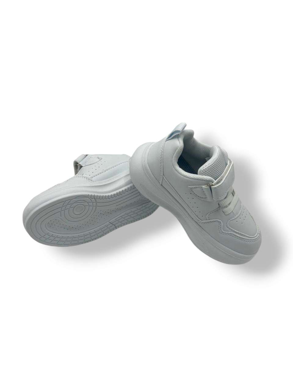 KIDS SNUG WHITE SNEAKERS