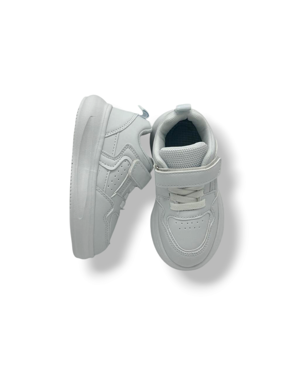 KIDS SNUG WHITE SNEAKERS