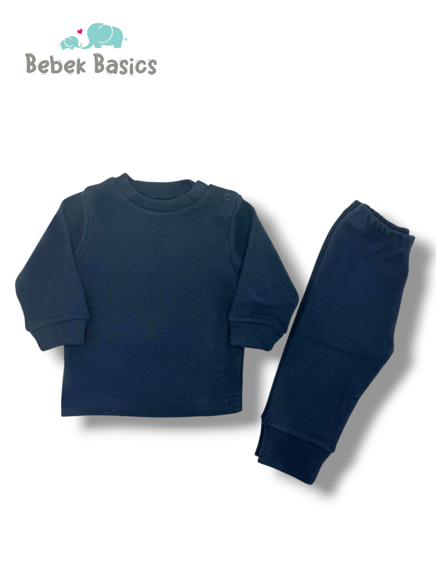 BABY COZY THERMAL SUIT NAVY BLUE