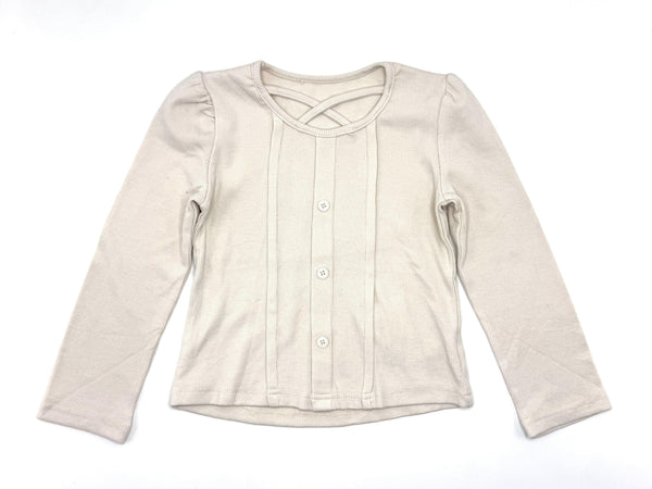GIRL TEXTURED CASUAL TOP