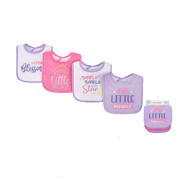 BABY BIBS PACK 4