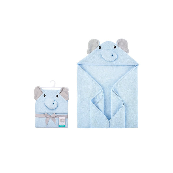 BABY ELEPHANT HOODED BATH TOWEL