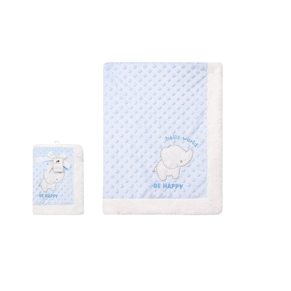 BABY SOFT DOTTED BLANKET