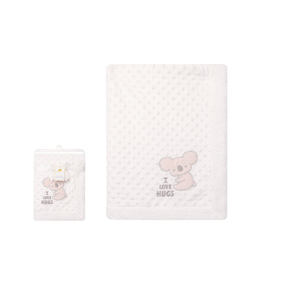 BABY SOFT DOTTED BLANKET