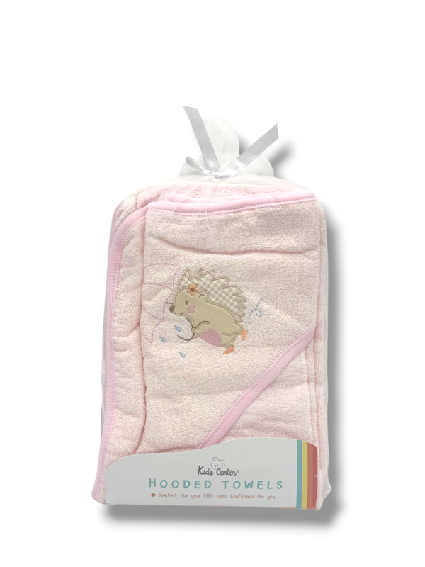 BABY ANIMAL HOODED BATH TOWEL