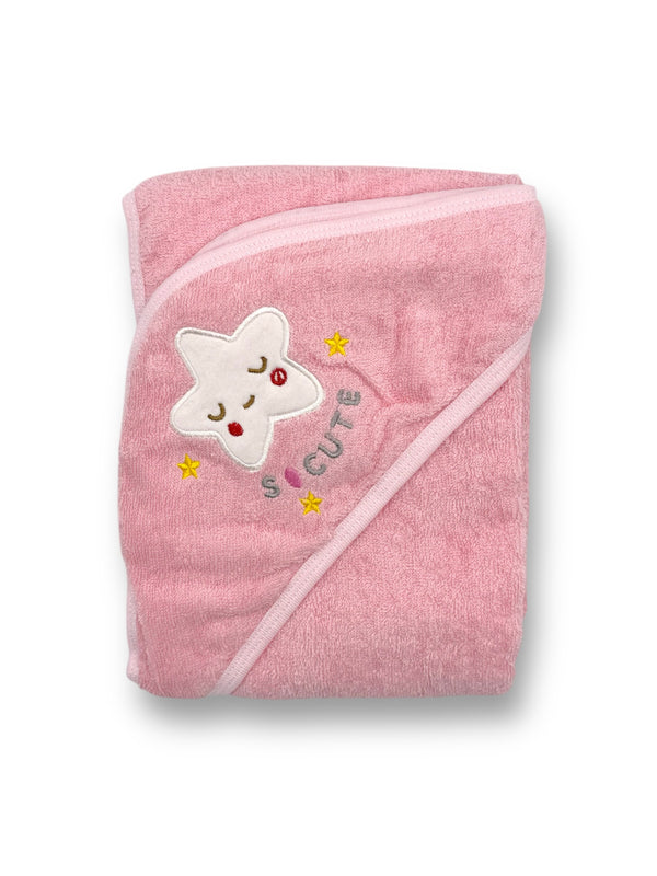 BABY SO CUTE HOODED BATH TOWEL