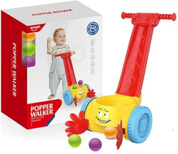 BABY PUSH & WALK POPPER WALKER