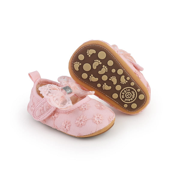 BABY GIRL FANCY PRE-WALKER PUMPS