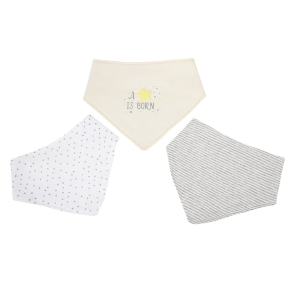 BABY BANDANA BIBS PACK 3