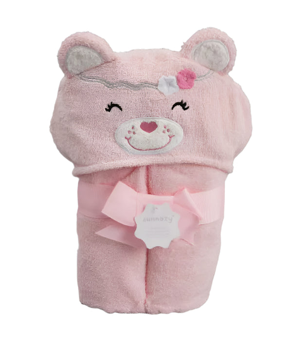 BABY BEAR HOODED BATH TOWEL