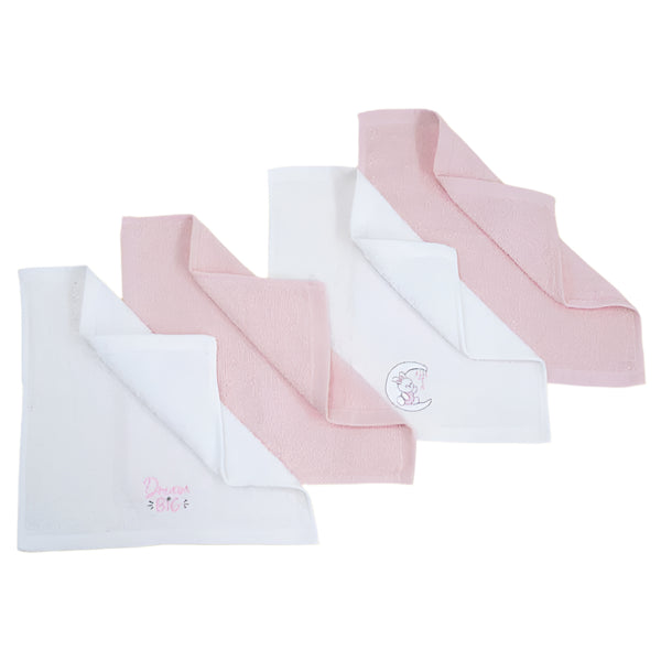 BABY SOFT FACE TOWELS PACK 4