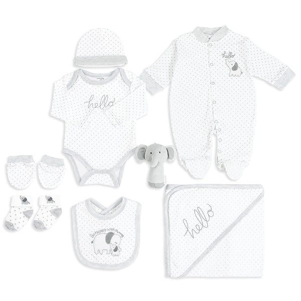 BABY ELEPHANT COMFY 8 PCS SET