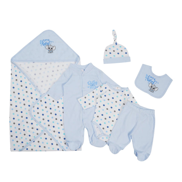 BABY COMFY ELEPHANT 6 PCS SET