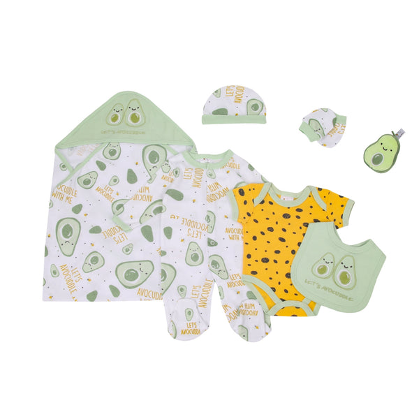 BABY COMFY LITTLE AVOCADO 7 PCS SET