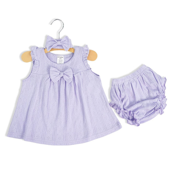 BABY GIRL FROCK SET 2 PCS