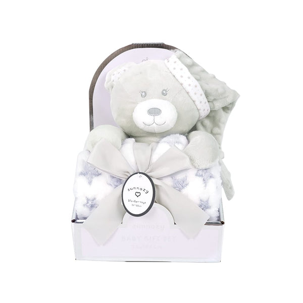 BABY SOFT BLANKET W TOY