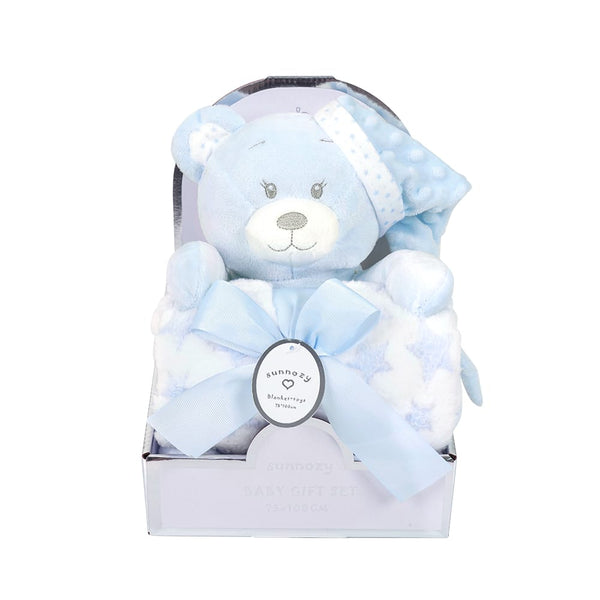 BABY SOFT BLANKET W TOY