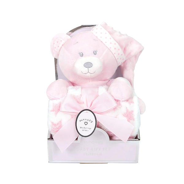 BABY SOFT BLANKET W TOY