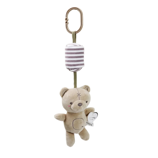 BABY SOFT HANGING BEAR RATTLE