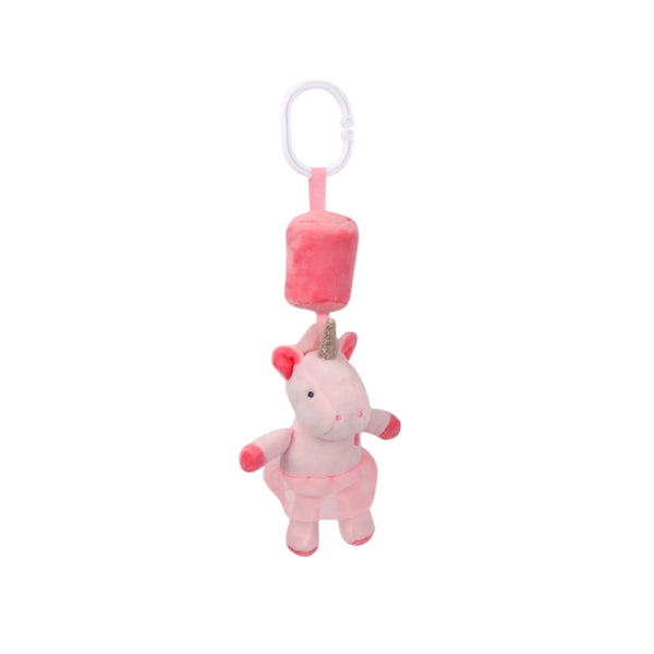 BABY SOFT HANGING UNICORN RATTLE