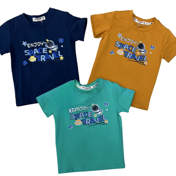 BOY CASUAL T-SHIRT SEA TRAVEL