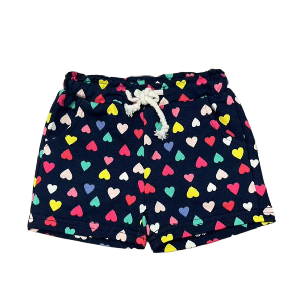 GIRL SOFT HEART THEMED SHORTS