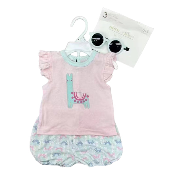 BABY GIRL CASUAL 3 PCS SUIT