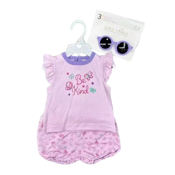 BABY GIRL CASUAL 3 PCS SUIT