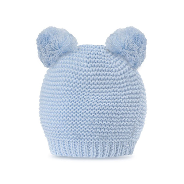BABY COZY WOOLEN CAP W KNITTED BOW