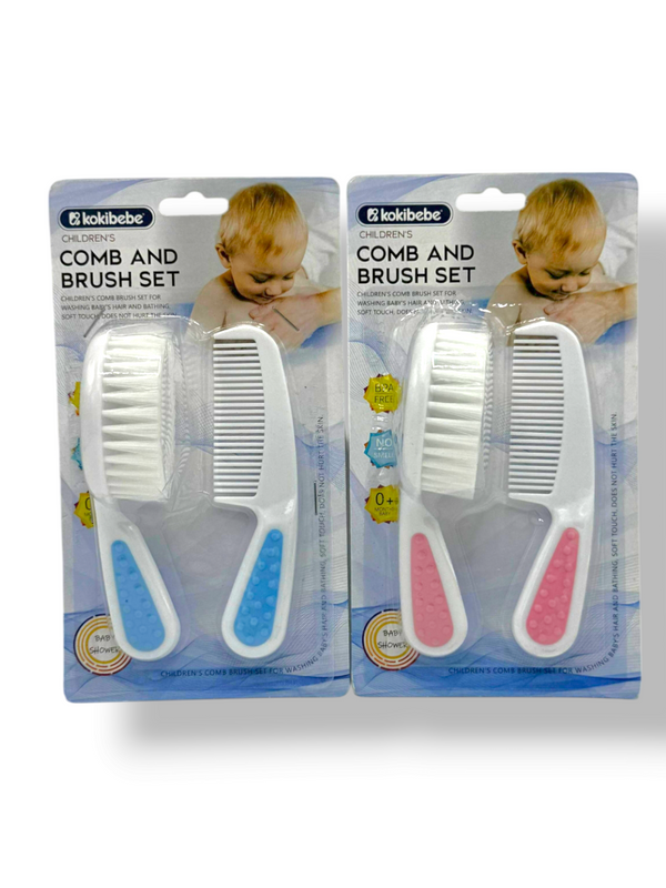 BABY COMB & BRUSH SET