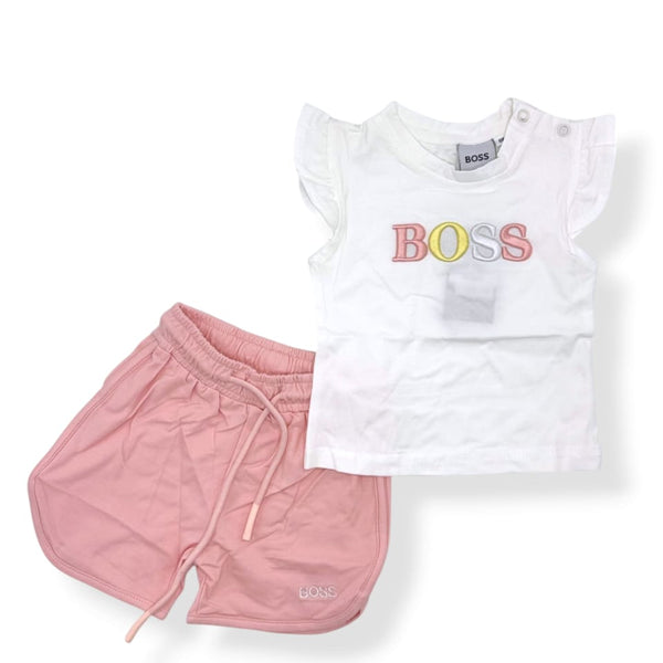 GIRL EMBROIDED CO-ORD SET