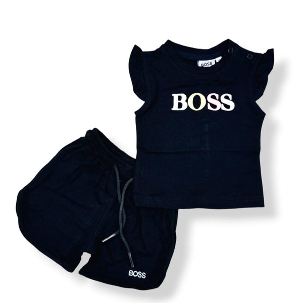 GIRL EMBROIDED CO-ORD SET