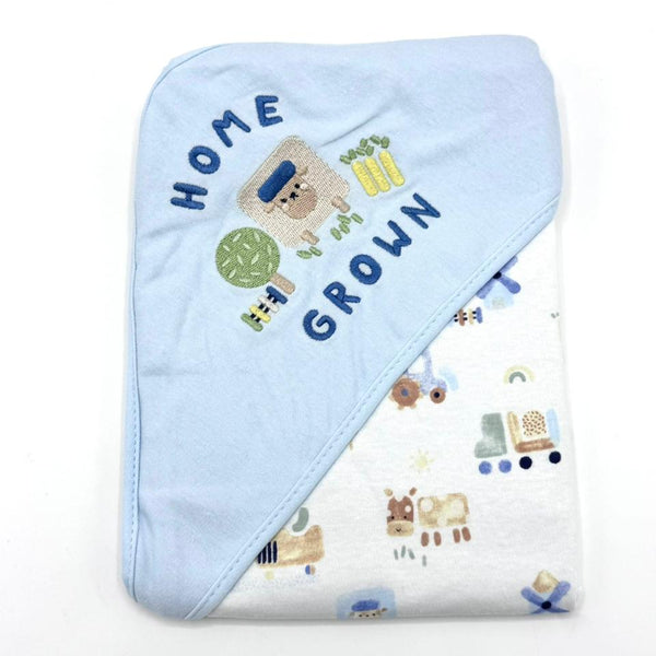 BABY EMBROIDED WRAPPING SHEET