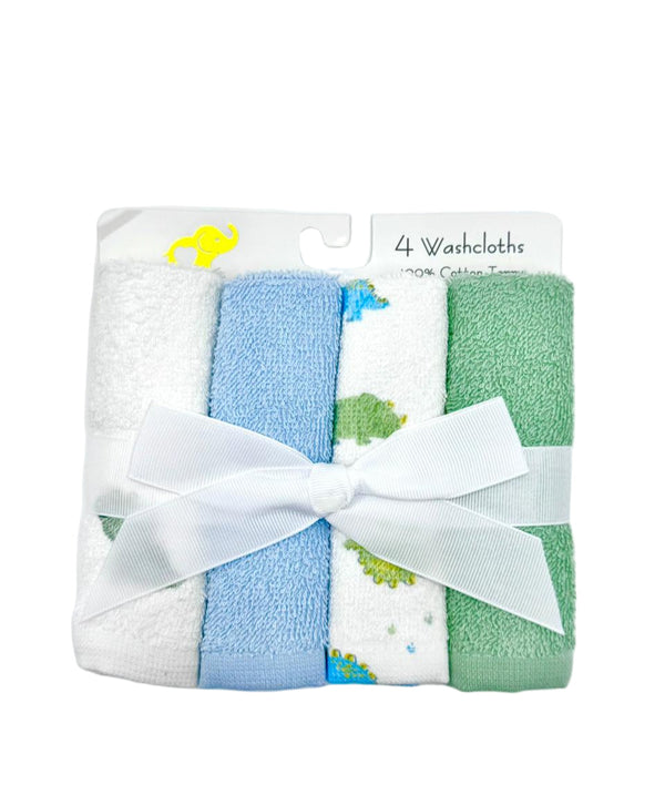BABY STAR THEMED FACE TOWELS PACK 4