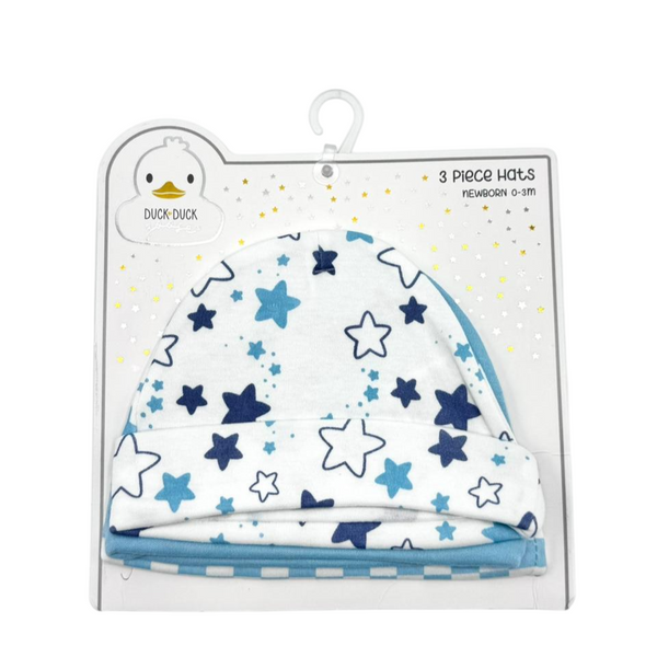 BABY CAPS PACK 3