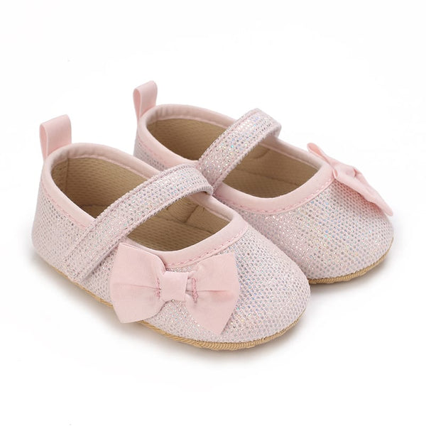 GIRL PRE-WALKER PUMPS PINK BOW