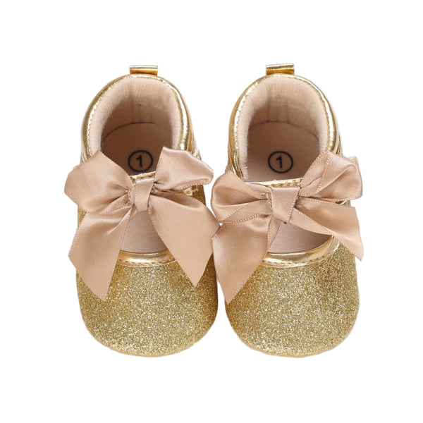 GIRL PRE-WALKER PUMPS GOLDEN SHINE
