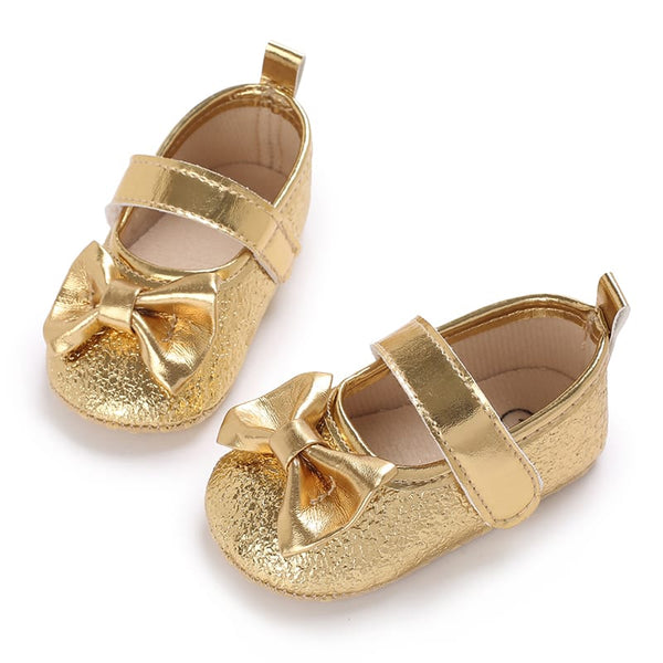 GIRL PRE-WALKER PUMPS GOLDEN SHINE