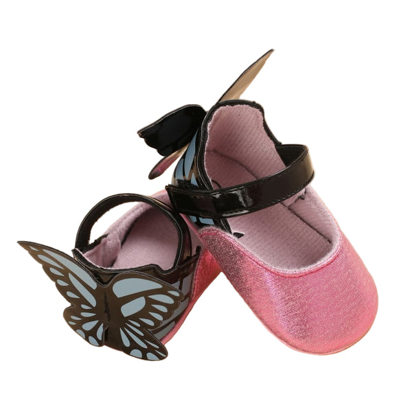GIRL PRE-WALKER BUTTERFLY PUMPS